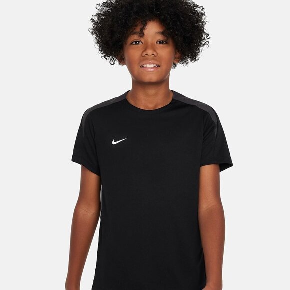Nike Boy's Size Med Dri-fit Navy short Sleeve team top - Picture 1 of 8